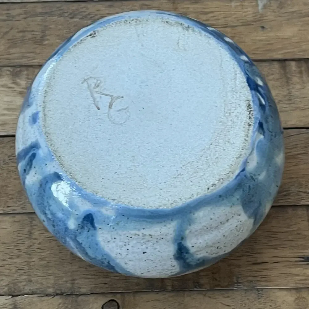 Studio Art Pottery Stoneware Vase 4.5